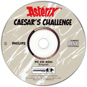 Astérix: Caesar's Challenge - Disc Image