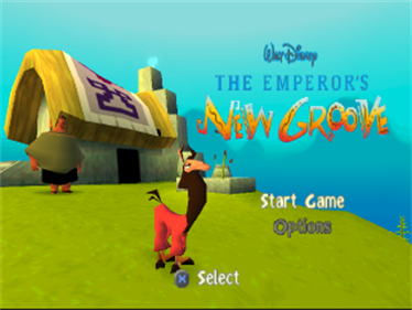 Disney's The Emperor's New Groove - Screenshot - Game Title Image