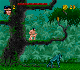 Tarzan: Lord of the Jungle - Screenshot - Gameplay Image