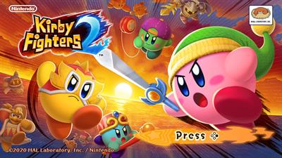 Kirby Fighters 2 - Screenshot - Game Title Image