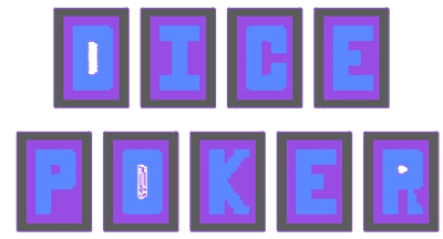 Dice Poker - Clear Logo Image