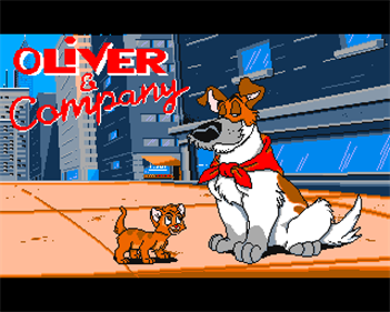 Oliver & Company - Screenshot - Game Title Image