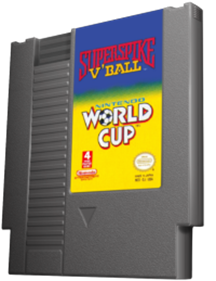 Super Spike V'Ball / Nintendo World Cup - Cart - 3D Image