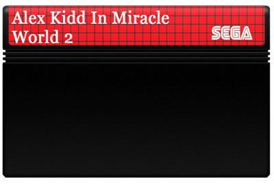 Alex Kidd in Miracle World 2 - Fanart - Cart - Front Image