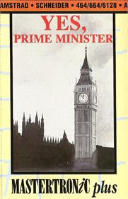 Yes Prime Minister: The Computer Game - Box - Front Image