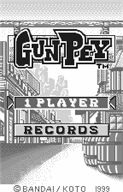 Gunpey - Screenshot - Game Title Image
