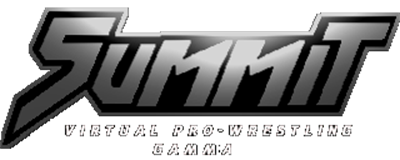 SUMMIT: Virtual Pro-Wrestling Gamma - Clear Logo Image