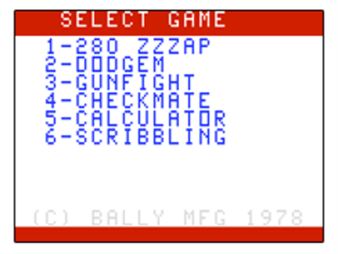 280 Zzzap / Dodgem - Screenshot - Game Title Image
