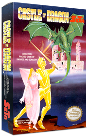 Castle of Dragon - Box - 3D Image