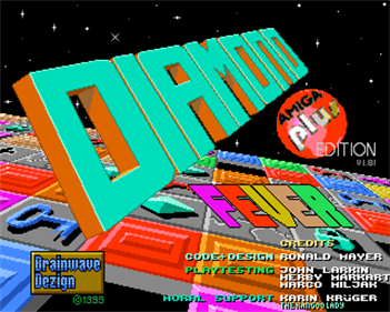 Diamond Fever: Amiga Plus Edition - Screenshot - Game Title Image