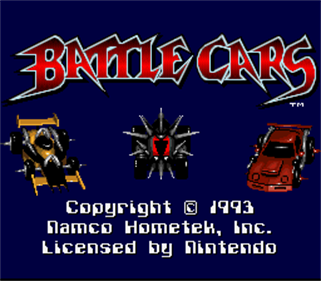 Battle Cars - Screenshot - Game Title Image