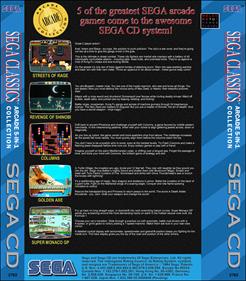 Sega Classics Arcade Collection (5-in-1) - Box - Back - Reconstructed Image