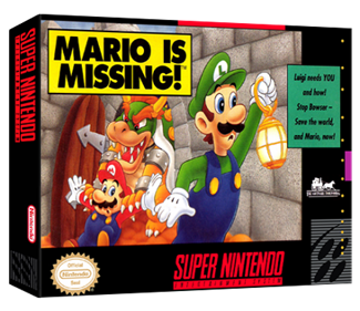 Mario is Missing! - Box - 3D Image