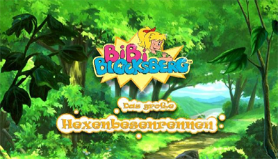 Bibi Blocksberg: Das große Hexenbesen-Rennen - Screenshot - Game Title Image