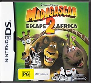 Madagascar: Escape 2 Africa - Box - Front - Reconstructed Image