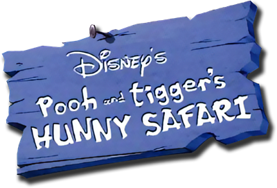 Pooh and Tigger's Hunny Safari - Clear Logo Image