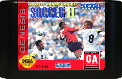 World Championship Soccer II - Cart - Front Image