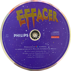 Effacer: Hangman from the 25th Century - Disc Image