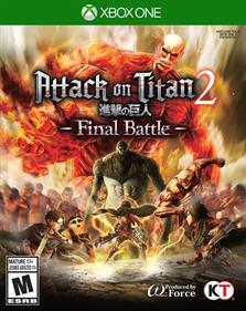 Attack on Titan 2: Final Battle - Box - Front Image