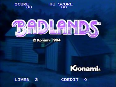 Badlands (Konami) - Screenshot - Game Title Image