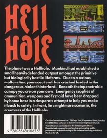 Hell Hole - Box - Back Image