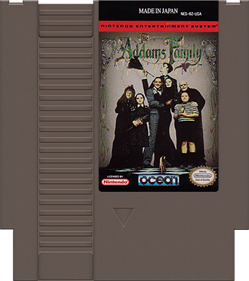 The Addams Family - Fanart - Cart - Front Image