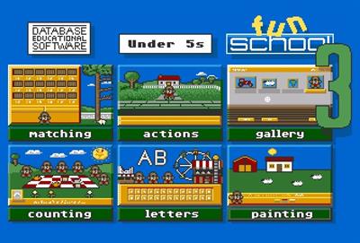 Fun School 3: For Under 5s - Screenshot - Game Title Image