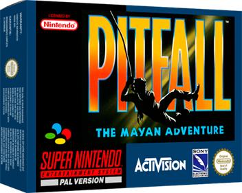 Pitfall: The Mayan Adventure - Box - 3D Image