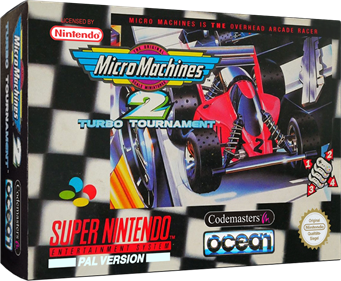 Micro Machines 2: Turbo Tournament - Box - 3D Image