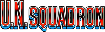 U.N. Squadron - Clear Logo Image