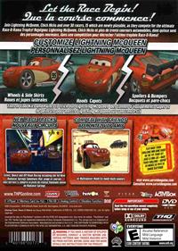 Cars: Race-O-Rama - Box - Back Image