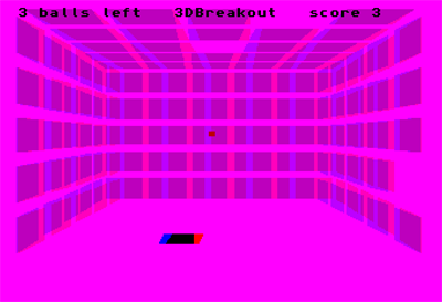 Three dimensional breakout - Screenshot - Gameplay Image