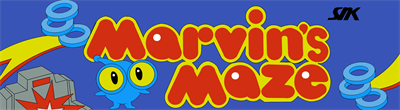 Marvin's Maze - Arcade - Marquee Image