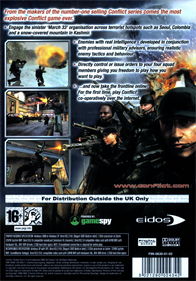 Conflict: Global Terror - Box - Back Image