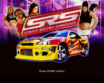 Street Racing Syndicate - Screenshot - Game Title Image