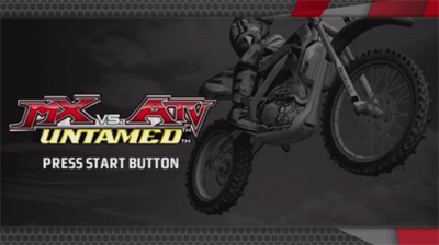 MX vs. ATV: Untamed - Screenshot - Game Title Image