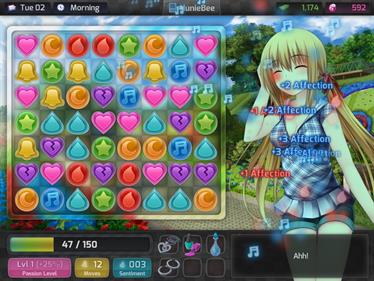 HuniePop - Screenshot - Gameplay Image