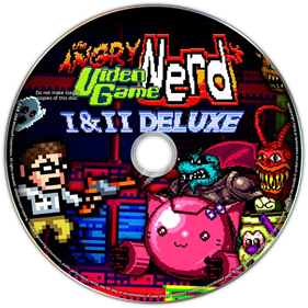 Angry Video Game Nerd I & II Deluxe - Fanart - Disc Image