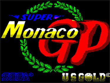 Super Monaco G.P. - Screenshot - Game Title Image