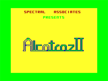 Alcatraz II - Screenshot - Game Title Image