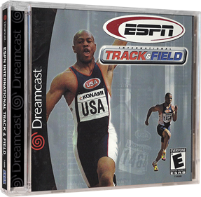 ESPN International Track & Field - Box - 3D Image