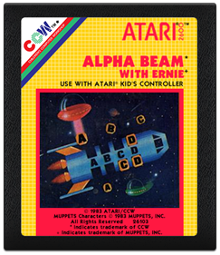 Alpha Beam With Ernie - Fanart - Cart - Front
