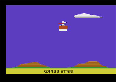 Snoopy and the Red Baron - Screenshot - Game Title Image