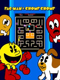 Pac-Man & Chomp Chomp - Fanart - Box - Front Image