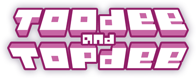 Toodee and Topdee - Clear Logo Image