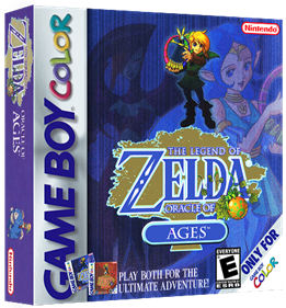 The Legend of Zelda: Oracle of Ages - Box - 3D Image