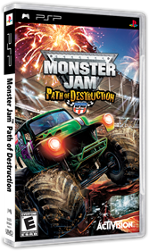 Monster Jam: Path of Destruction - Box - 3D Image
