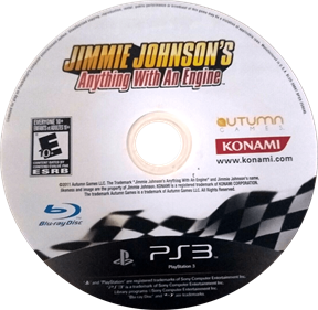 Jimmie Johnson's Anything with an Engine - Disc Image