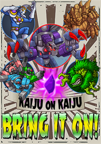 Kaiju-A-GoGo - Advertisement Flyer - Front Image