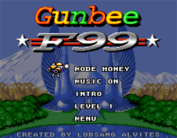 Gunbee F-99: The Kidnapping of Lady Akiko - Screenshot - Game Select Image